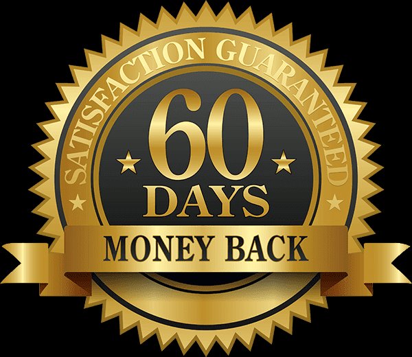 60-Day Money Back Guarantee Seal